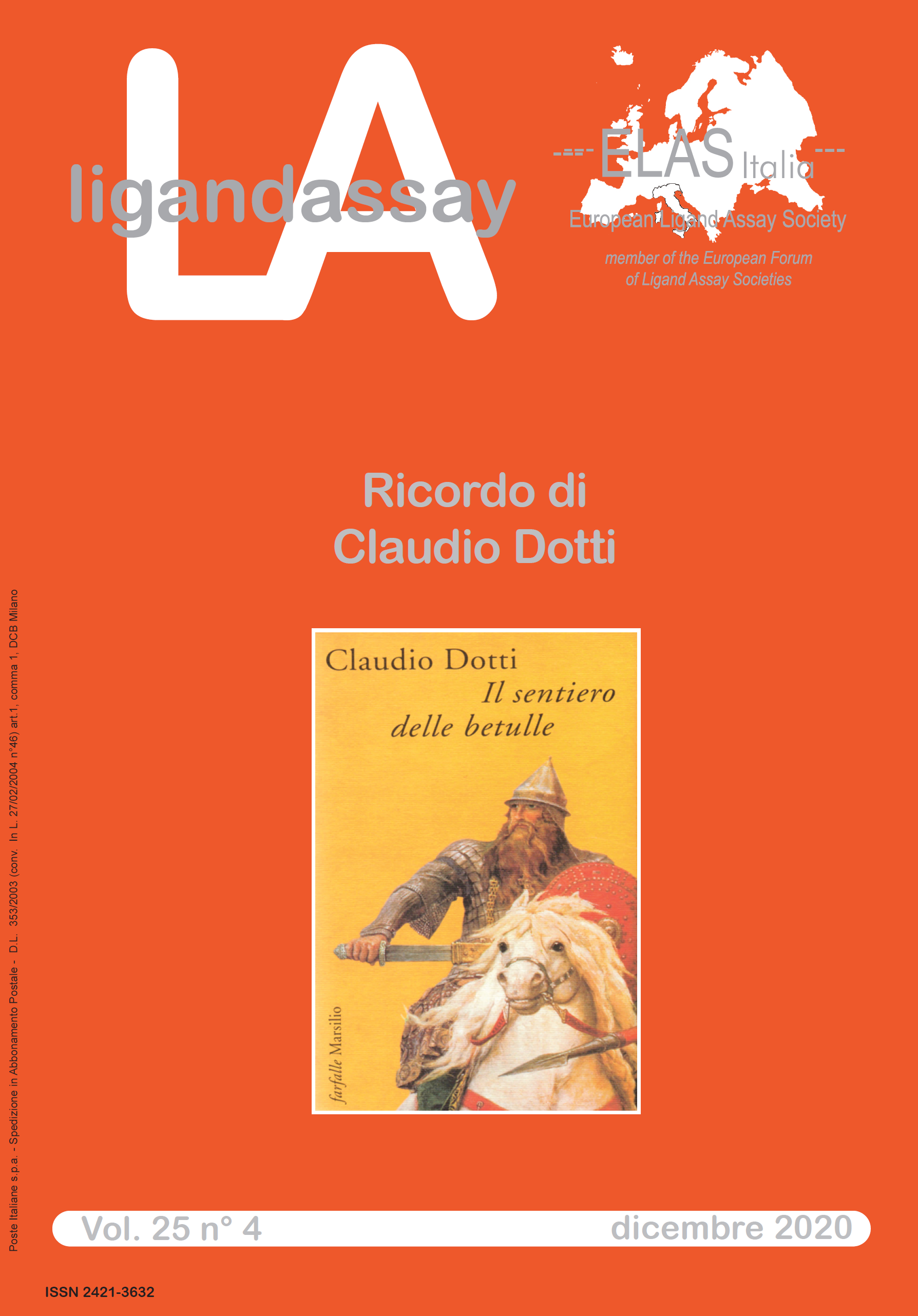 Vol. 25 n° 2 Elas Italia